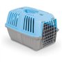 Caisse transport - AIMÉ - PRATIKO pour Chien et Chat en Plastique, 48 x 31 x 32 cm, Porte en métal