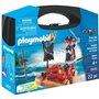 PLAYMOBIL - Valisette Pirates - Garçon - Canon et projectiles - 22 pieces - A partir de 4 ans