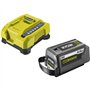 RYOBI - 1 batterie lithium+ 36V MAXPOWER 6,0 Ah High Energy et 1 chargeur rapide 6,0 A - RY36BK60B-160