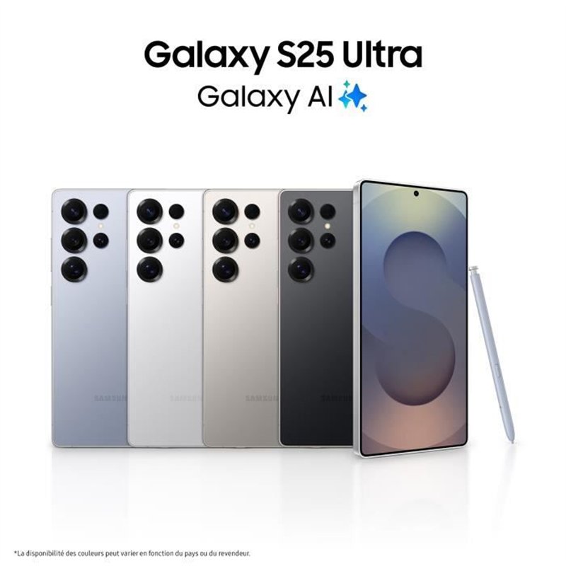 Image secondaire de SAMSUNG Galaxy S25 Ultra AI Smartphone 1 To Bleu Titane