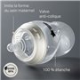 Tommee Tippee Biberon Anti-colique Natural Start - Colorée - 260ml - Lot de 6
