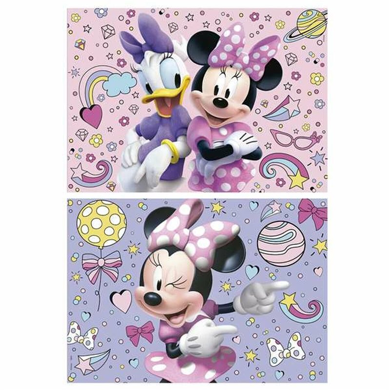 Image secondaire de Set de 2 Puzzles Educa Minnie Mouse 48 Pièces