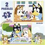 Set de 2 Puzzles Educa Bluey 48 Pièces
