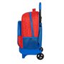 Cartable à roulettes Super Mario Rouge Bleu (33 x 45 x 22 cm)