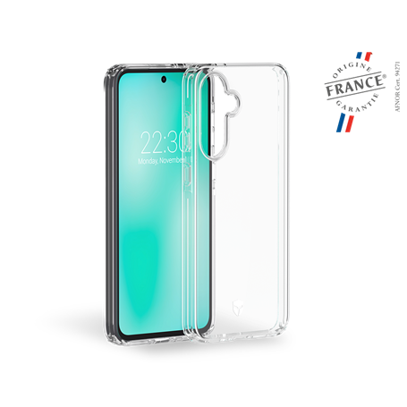 Coque renforcée Samsung Galaxy A36 5G / A56 5G FEEL Origine France Garantie 2m Transparente + Garantie à vie - Origine France Ga