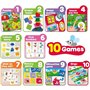 Collection de 10 jeux éducatifs - CAROTINA BABY - Tour d'équilibre, Puzzle évolutif
