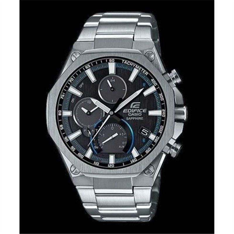 Montre - CASIO - EQB-1100D-1AER - 51,1mm - Acier inoxydable - Bluetooth Smart - Solaire