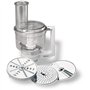 Multimixeur - BOSCH - Pour Kitchen machine MUM5 - Couteau universel, râpe et disque double tranchant - Blanc transparent