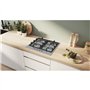 Table de cuisson a gaz - BOSCH Série 4 - 4 foyers - 52 x 58,2 x 4,5 cm - PGP6B5K90 - Inox