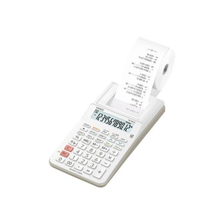 Calculatrice imprimante - CASIO - HR8 RCE - Portable - Écran LCD - Alimentation par pile