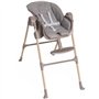 Chaise Haute - CHICCO - Polly Essential - 0/3 ans - Gris Ash