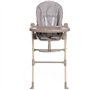 Chaise Haute - CHICCO - Polly Essential - 0/3 ans - Gris Ash