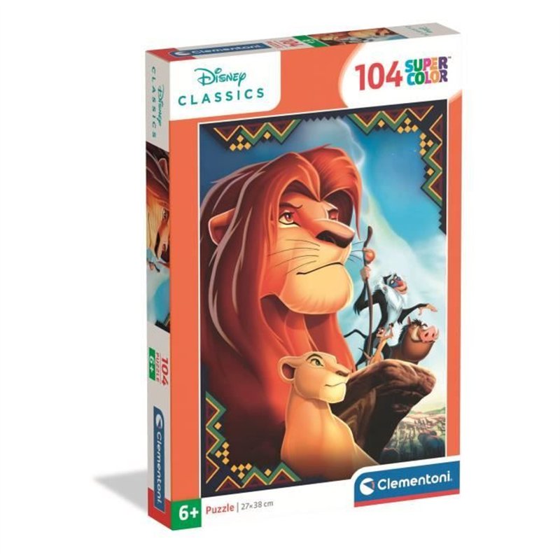 CLEMENTONI - 104 pièces - Le Roi Lion