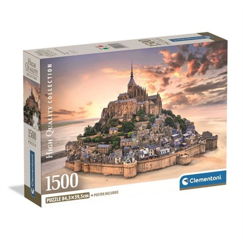 CLEMENTONI - Compact 1500 pièces - Le Mont Saint-Michel
