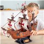 Puzzle 3D - Bateau Santa Maria - Jeu de construction - EXPLORA - 204 pieces - Des 8 ans