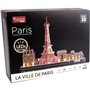 Puzzle 3D lumineux - Monuments De Paris - Jeu de construction - EXPLORA - 115 pieces - Des 8 ans