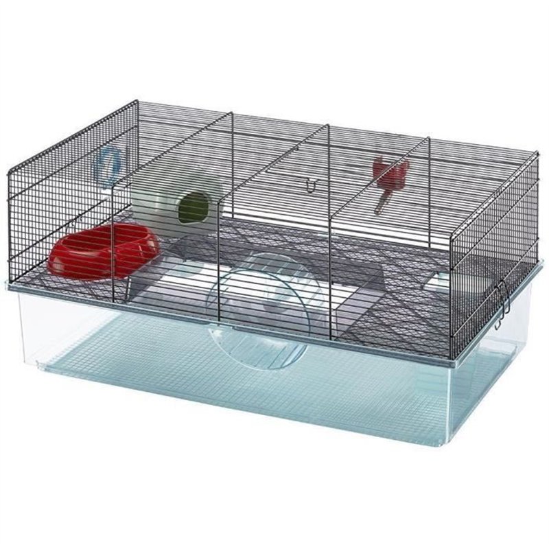 Cage - FERPLAST - FAVOLA - 60 x 36,5 x h 30 cm - Hauteur de bac élevé