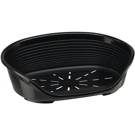 Panier-Corbeille SIESTA DELUXE Taille 4 - 61,5*45*21,5 cm - Noir -FERPLAST