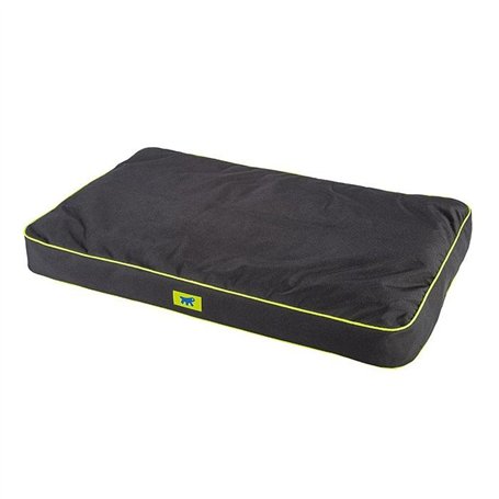 Coussin pour chiens - Ferplast - Polo - Noir - 65 x 40 x 8 cm - Imperméable et déhoussable