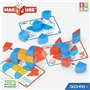 Blocs magnétiques - GEOMAG - Magicube Blocks & Cards - 16 pieces - Éducatif - Plastique recyclé