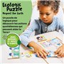 Jeux éducatifs - GEOMAG - Ecologic Puzzle Respect the Earth - Mini-puzzles éducatifs - Actions écoresponsables
