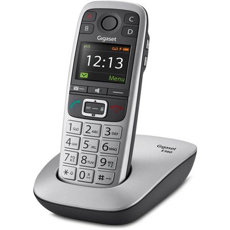 Gigaset Téléphone sans fil dect silver - giga e 560 silver