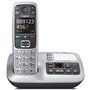 Gigaset Téléphone sans fils dect noir/argent avec répondeur - e560a