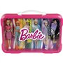 Mallette vitrine Barbie - KLEIN - 5808 - Pour 6 poupées avec fermoir lumineux - Des 3 ans
