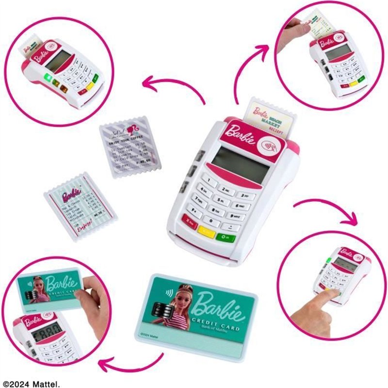 Image secondaire de Terminal de paiement électronique Barbie - KLEIN - 7335 - Avec accessoires - Des 3 ans
