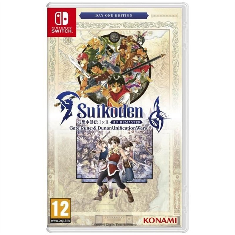 Suikoden 1 & 2 HD Remaster Day One Edition - Jeu Nintendo Switch