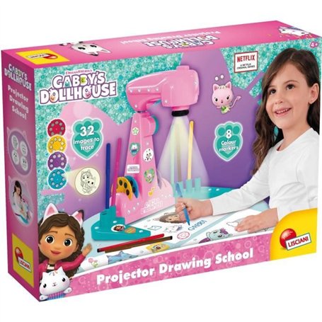 Projecteur de dessins - LISCIANIGIOCHI - Gabby et la maison magique - Accessoires Inclus, Modeles