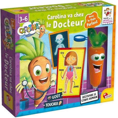 Docteur - Stylo parlant - CAROTINA - Découverte du corps humain, Stylo interactif