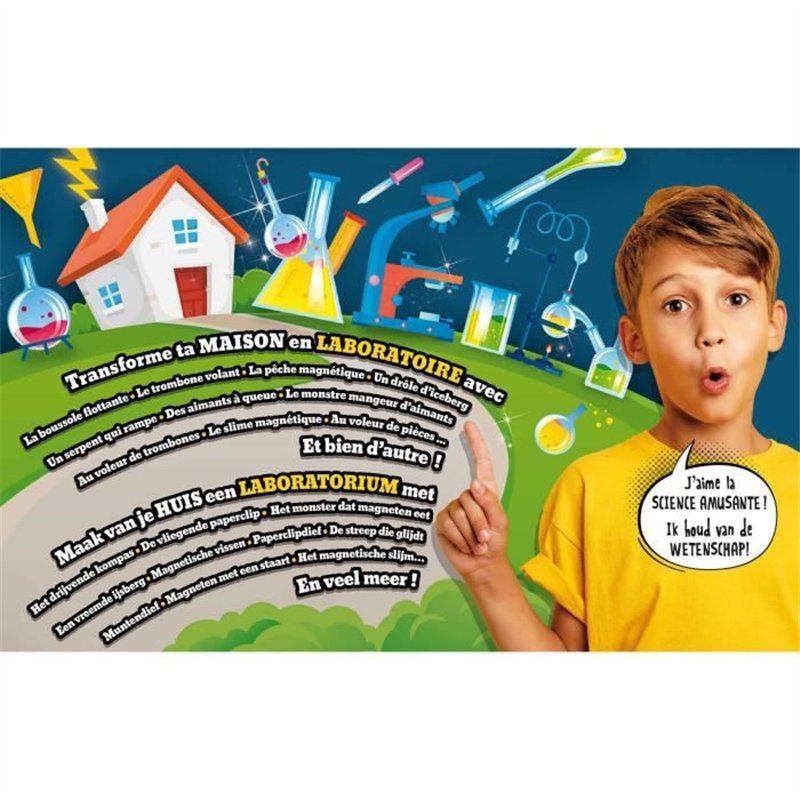 Image secondaire de 50 expériences de magnétisme - Kit Scientifique - I'M A GENIUS