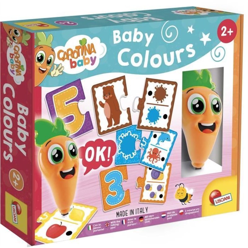 Stylo parlant - CAROTINA BABY - Apprentissage des couleurs, Stylo interactif