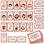 Jeu de cartes Gestion des émotions - Jeu Éducatif - LIFE SKILLS - Cartes illustrées