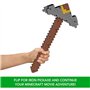 Minecraft Épée et Pioche 2 en 1, accessoire inspiré de Minecraft : Le Film, JFR72 Mattel, jeu de rôle
