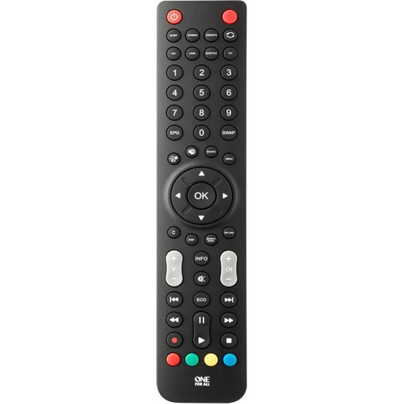 ONE FOR ALL URC1921 Télécommande pour toute TV Sharp - Noir