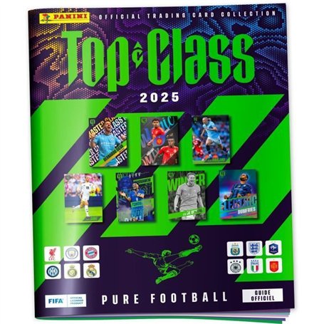 Pack de démarrage - PANINI - FIFA TOP CLASS 2025 TC - Classeur - Magazine - 3 pochettes