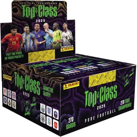 Boîte - PANINI - FIFA TOP CLASS 2025 TC - 24 pochettes - 192 cartes