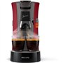 Machine a café dosettes SENSEO - PHILIPS - CSA240/91 - Select Eco - 1450 W - Rouge intense