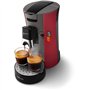 Machine a café dosettes SENSEO - PHILIPS - CSA240/91 - Select Eco - 1450 W - Rouge intense