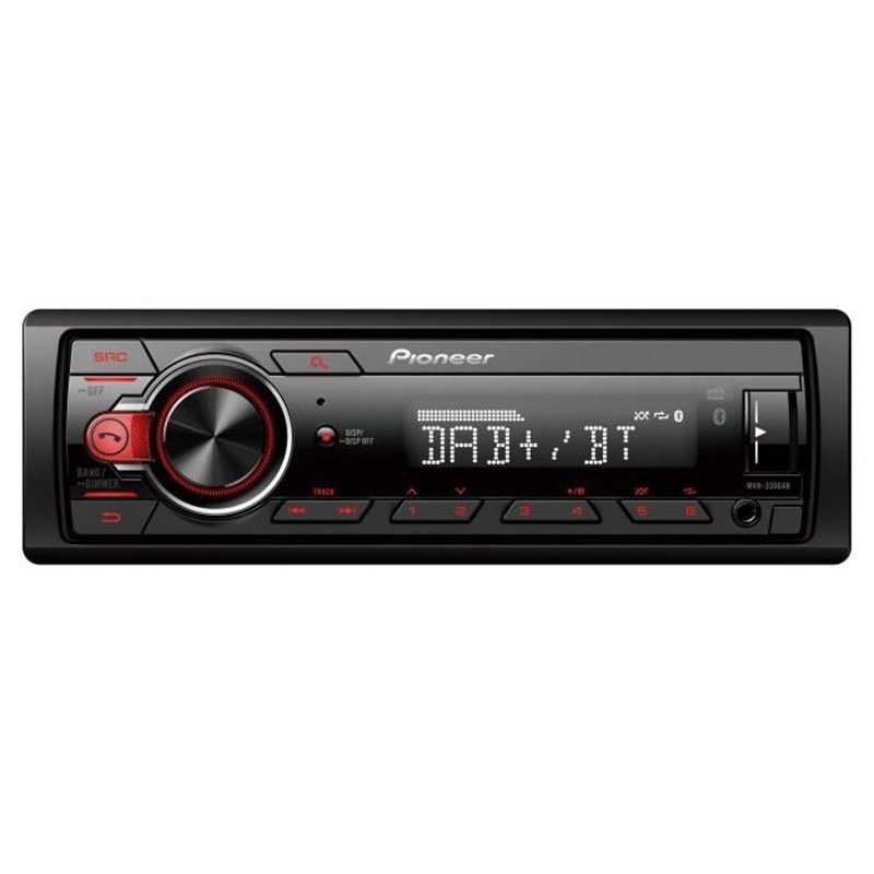 Image secondaire de Autoradio - PIONEER - MVH-330DAB - USB - DAB+ - Bluetooth - 4x50 Watts