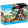 PLAYMOBIL 71828 Astérix : Hutte d'Astérix avec Panoramix