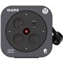 Enrouleur - QUARX - S-Box - 12m, 3 prises 16A, USB Type A et C