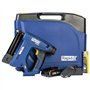 Agrafeuse a batterie 18V pour 606/12-25mm - 8/15-25mm - RAPID - BTX606 - Coffret + batterie 2.5Ah + chargeur