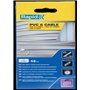 Bâtons de colle - Rapid - 12 mm - 48 bâtons - PVC - Résine - Intérieur