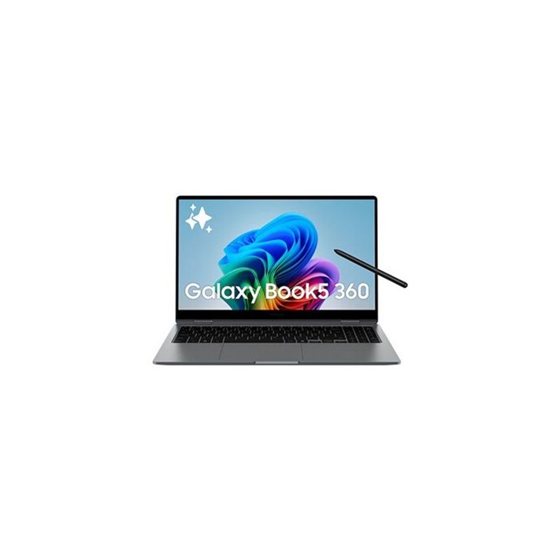 PC portable - SAMSUNG - Galaxy Book5 360 - 15,6 - Intel Core Ultra 5 - Windows 11 - 16 Go RAM - 512 Go SSD