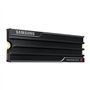 Samsung - SSD Interne - 9100 PRO avec dissipateur NVMe M.2 PCIe 5.0 x4 - 1 To - Vitesse de lecture jusqu'a 14 800 Mo/s - MZ-VAP1