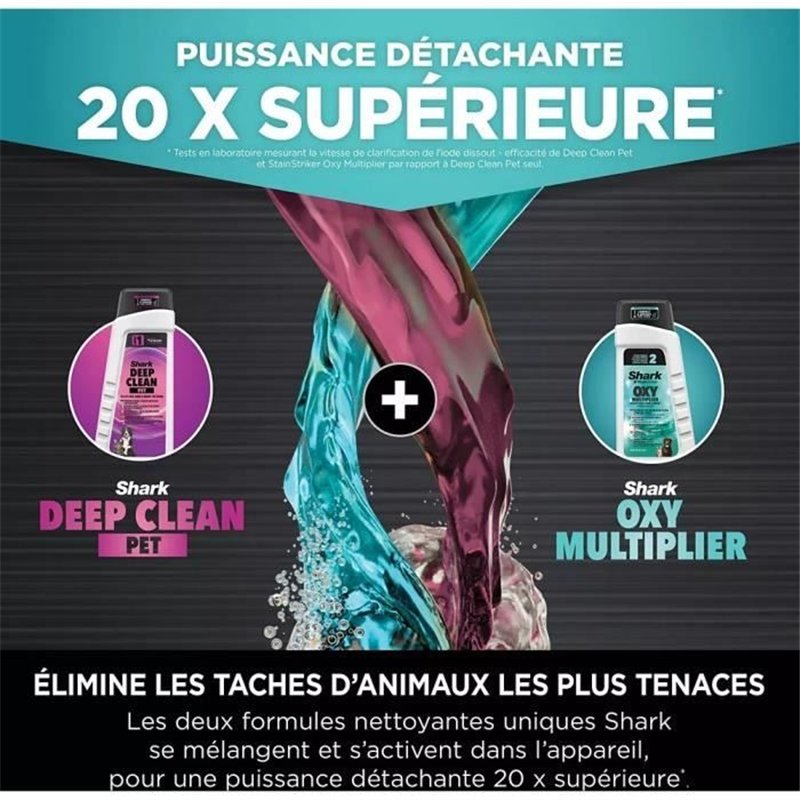 Image secondaire de SHARK PX250EUT StainStriker Détacheur HairPro Pet - Moquettes, tapis, meubles, escaliers les voitures - 450W - 1,2 L - 1,26 m