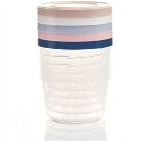 Lot de 5 boîtes de conservation - THERMOBABY - 250 ml - Hermétiques et sans BPA